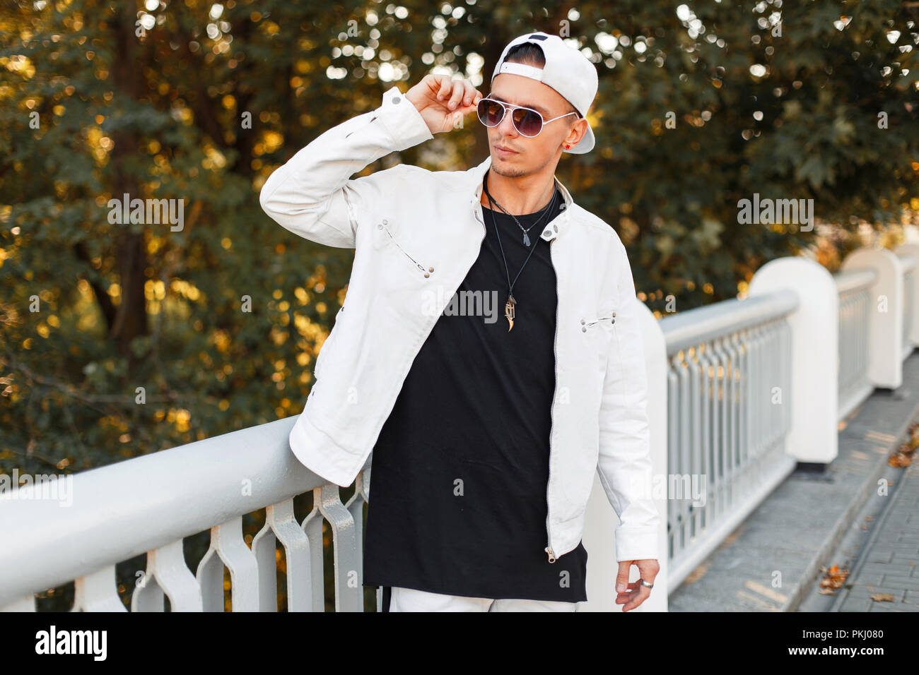 White boy looking into the lens outdoor hi-res stock photography and ...