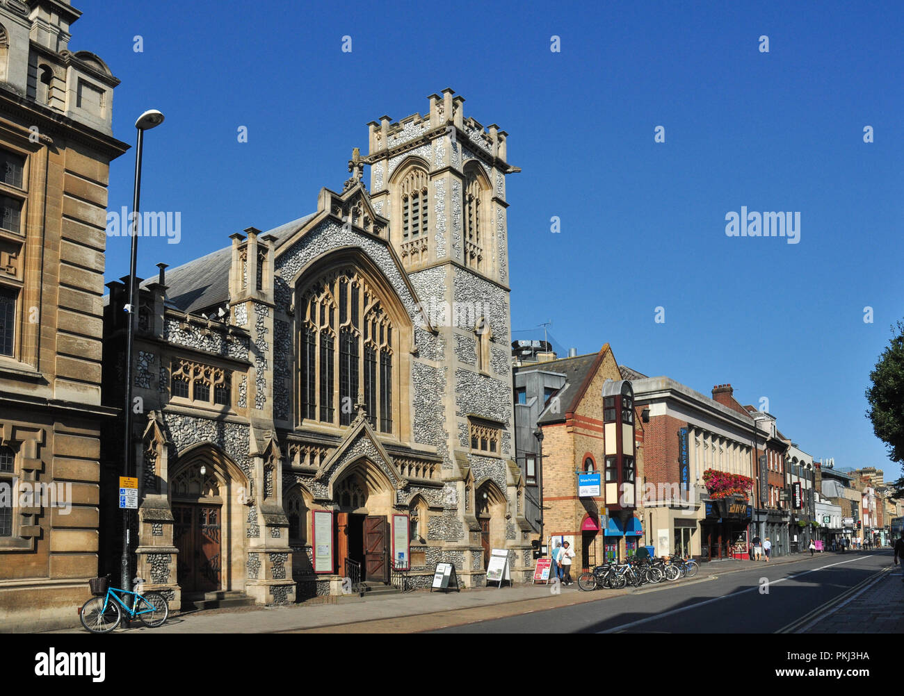 St Andrews Street Baptist Church, St Andrew's Street, Cambridge, England, UK Stock Photo
