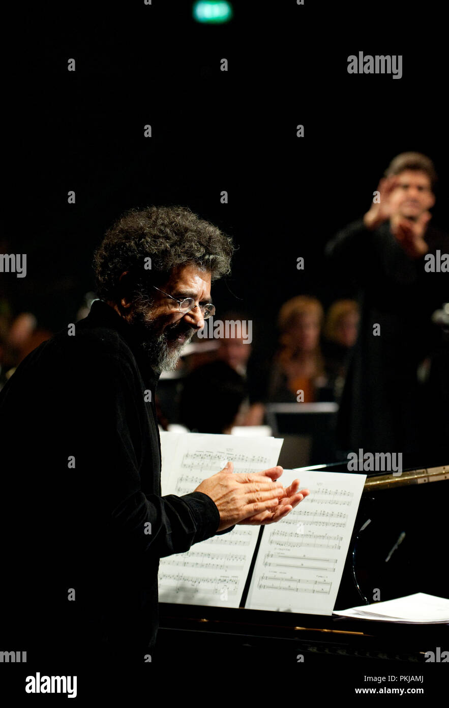 Libanese composer Gabriel Yared at the 10th World Soundtrack Awards ceremony at the Ghent Filmfestival (Belgium, 23/10/2010) Stock Photo