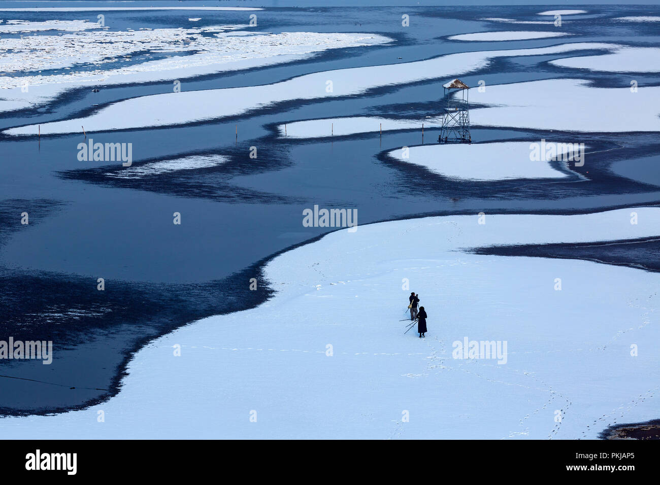 Qinhuangdao beidaihe wetland Stock Photo