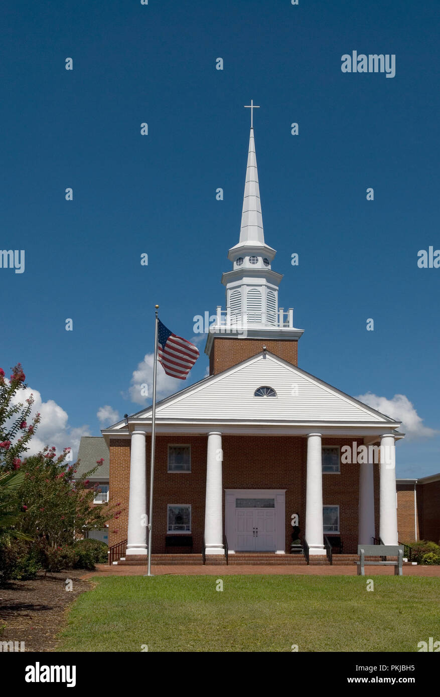 First Baptist Church North Myrtle Beach South Carolina USA Stock Photo