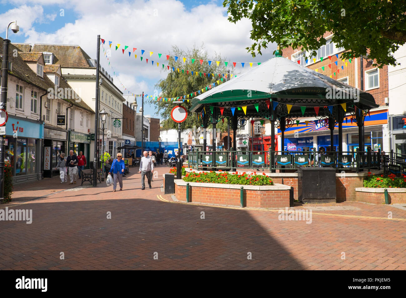Ashford town centre, ashford, kent, uk Stock Photo: 218609557 - Alamy