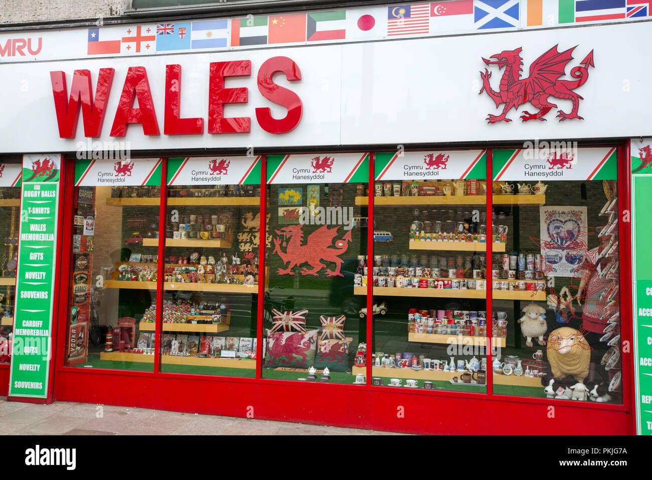 Welsh shop hires stock photography and images Alamy