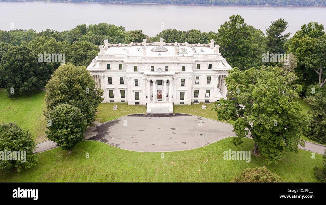 Vanderbilt Mansion, Hyde Park, New York, USA Stock Photo Alamy