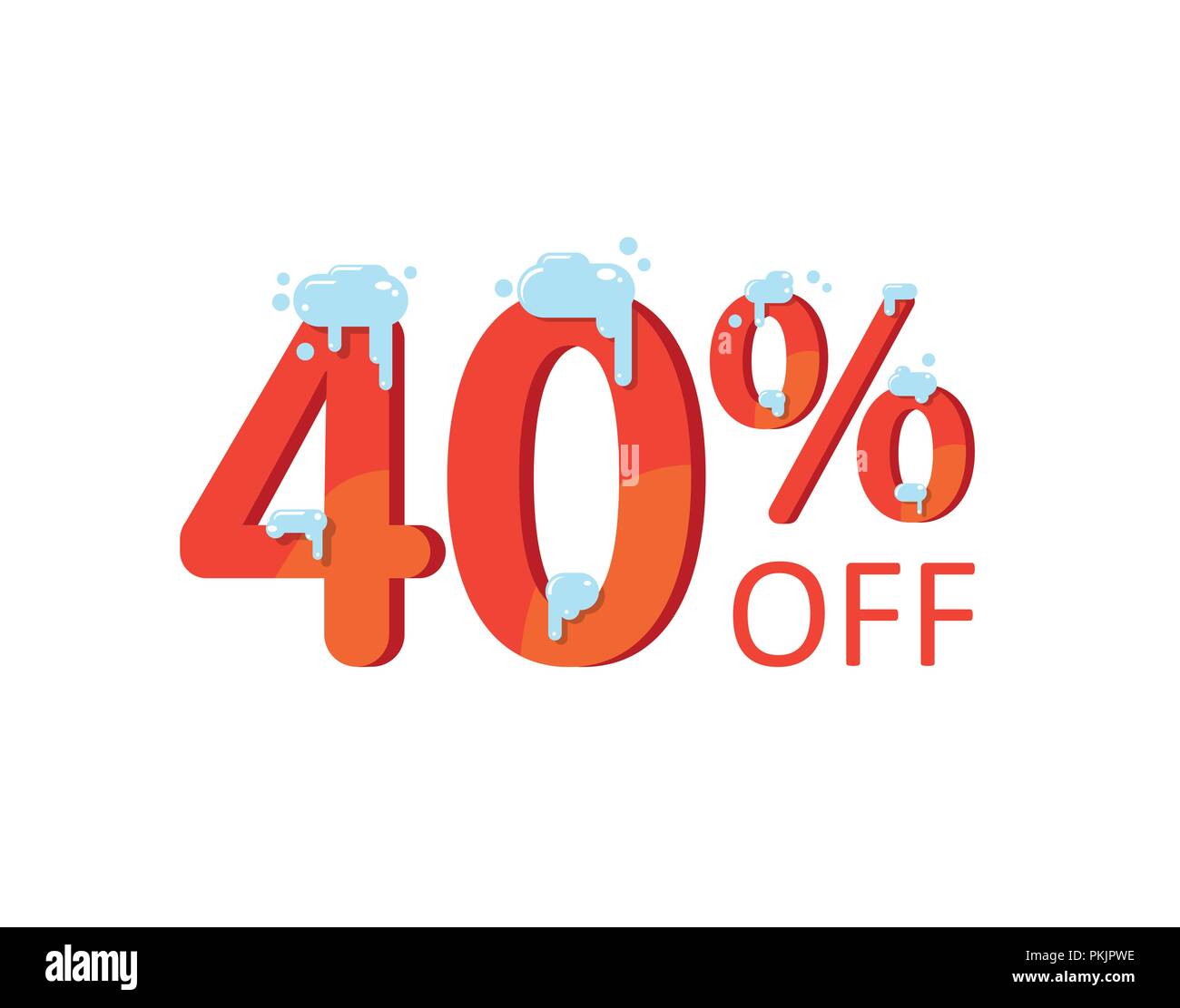 Price Tag 40 Percent Off Stock Photos & Price Tag 40 Percent Off Stock