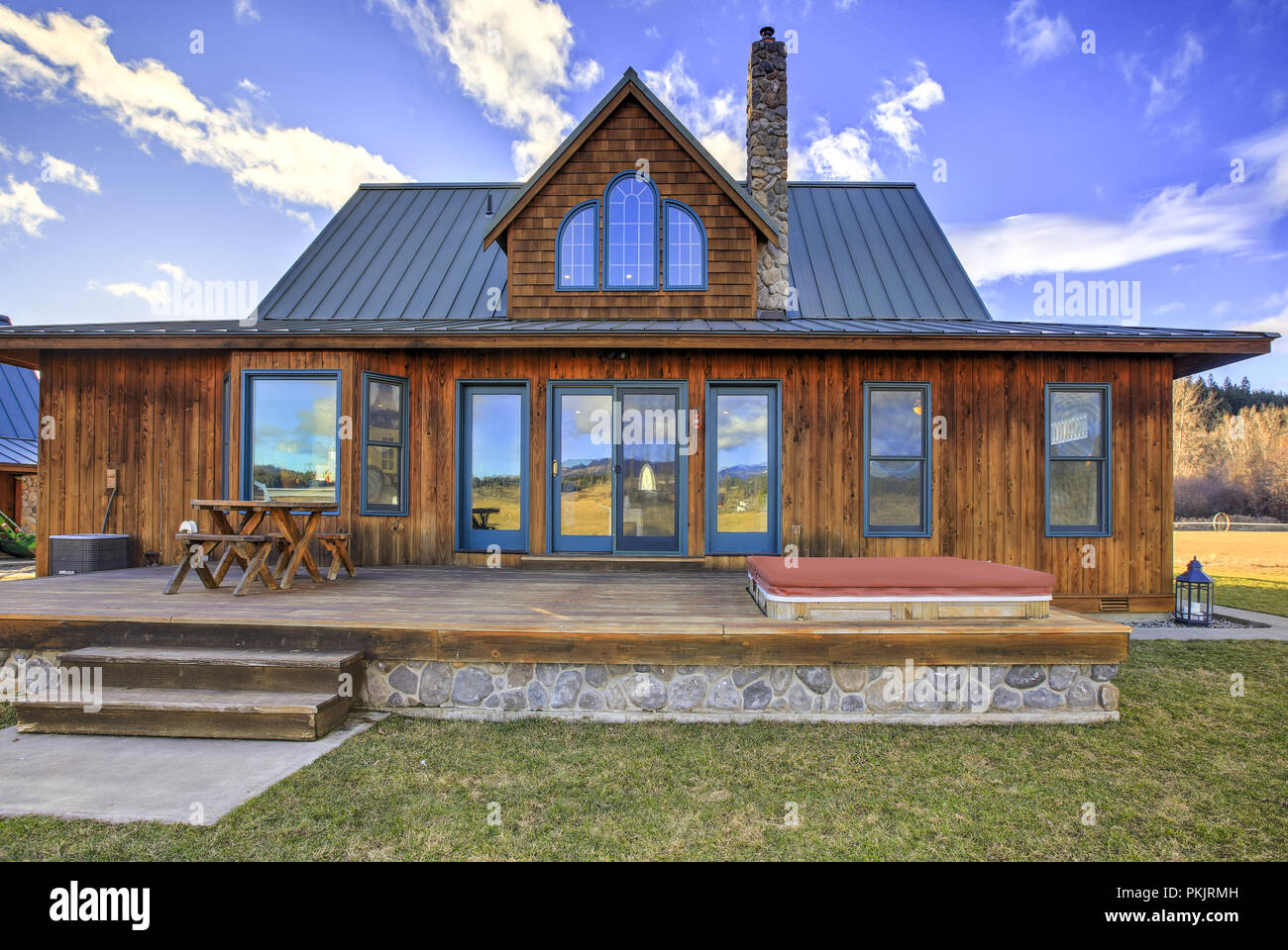 Small Ranch House High Resolution Stock Photography And Images Alamy