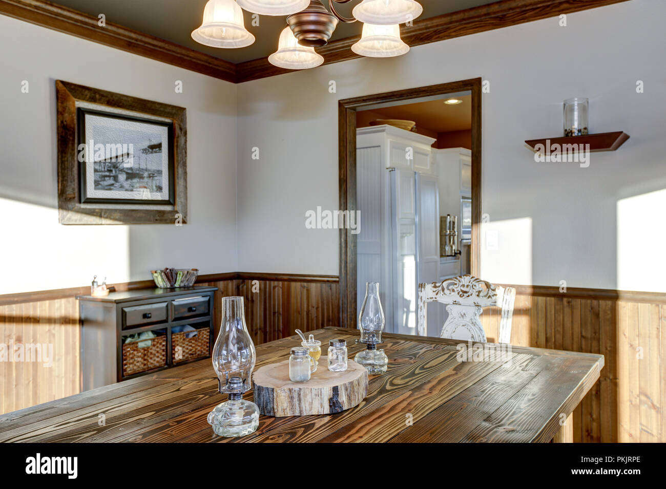 Farm house in Cle Elum, WA Stock Photo Alamy