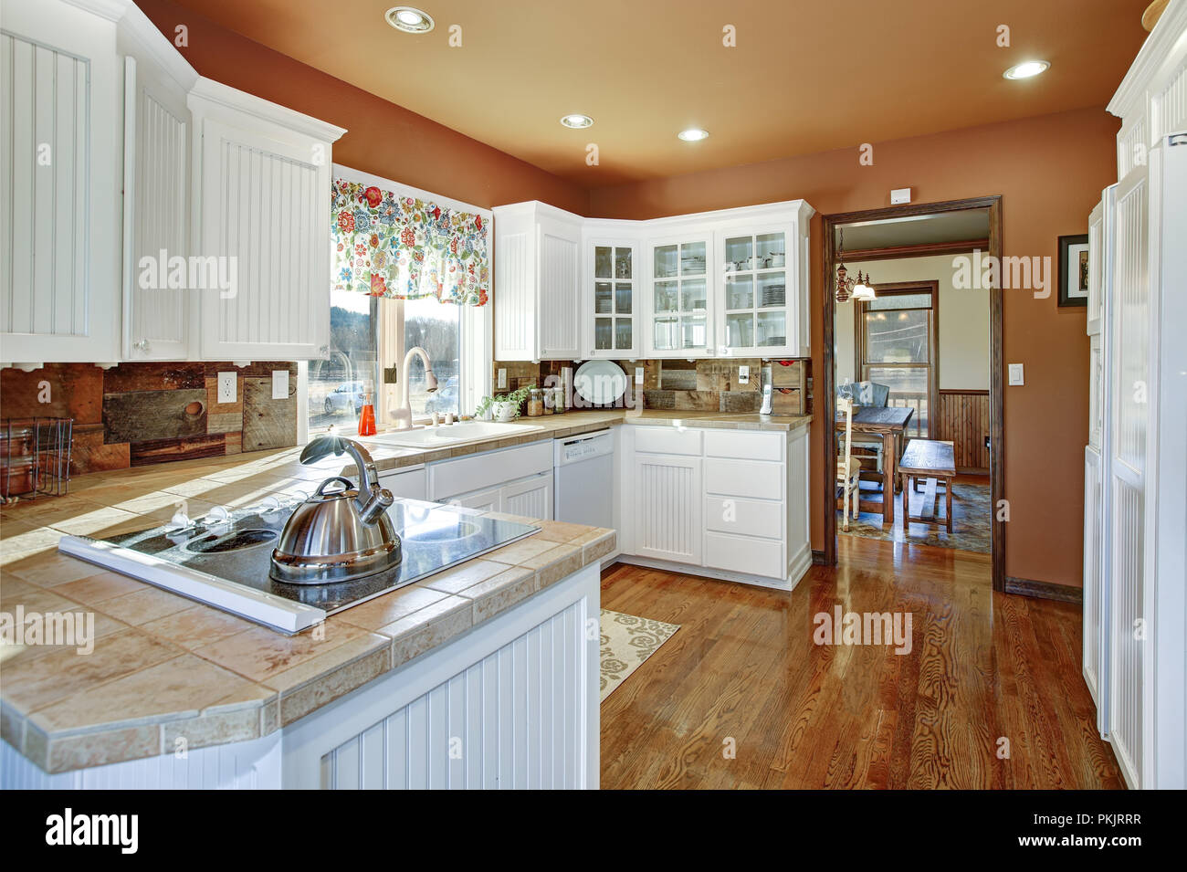 Farm house in Cle Elum, WA Stock Photo Alamy