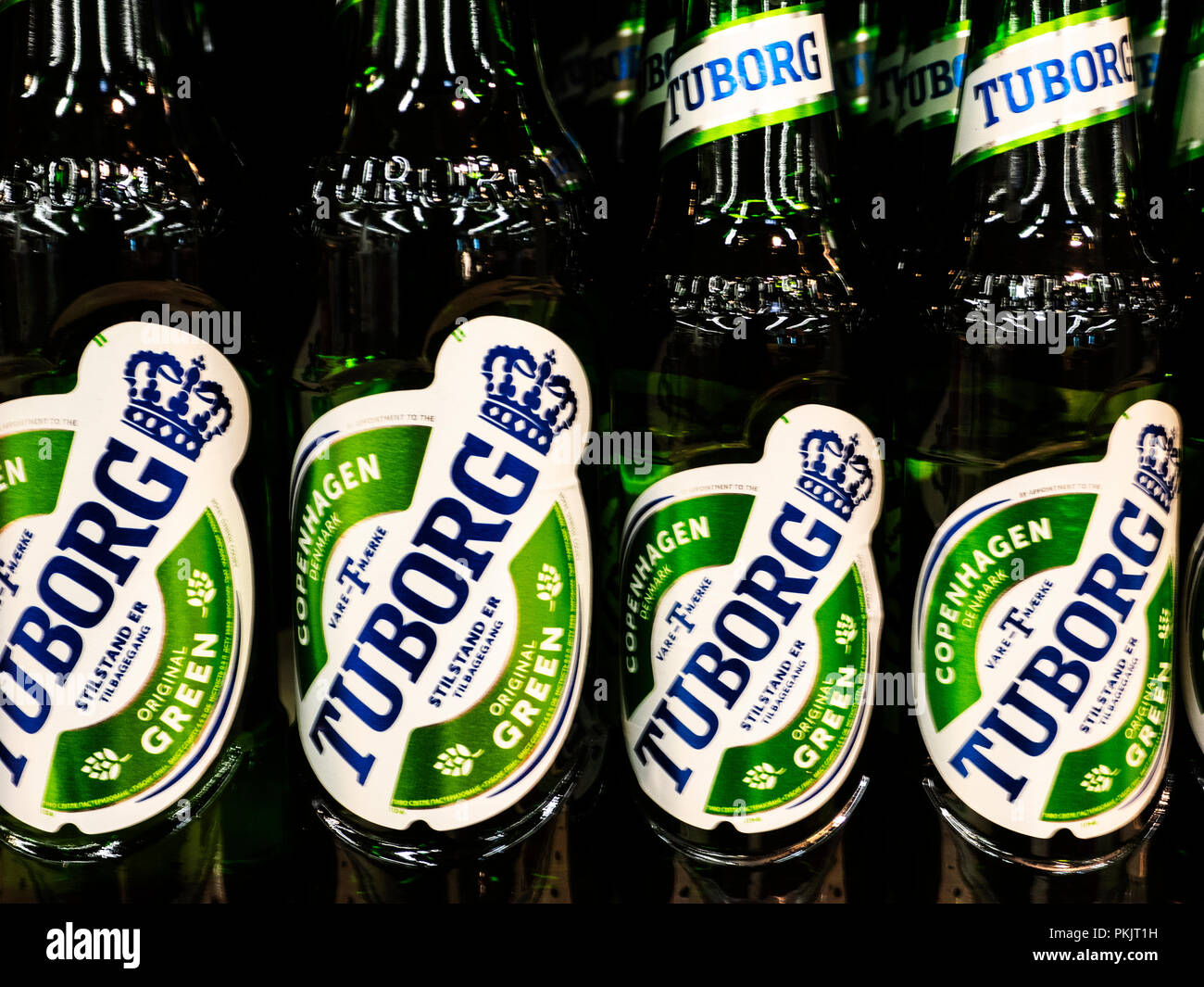 Bottle tuborg beer hi-res stock photography and images - Alamy