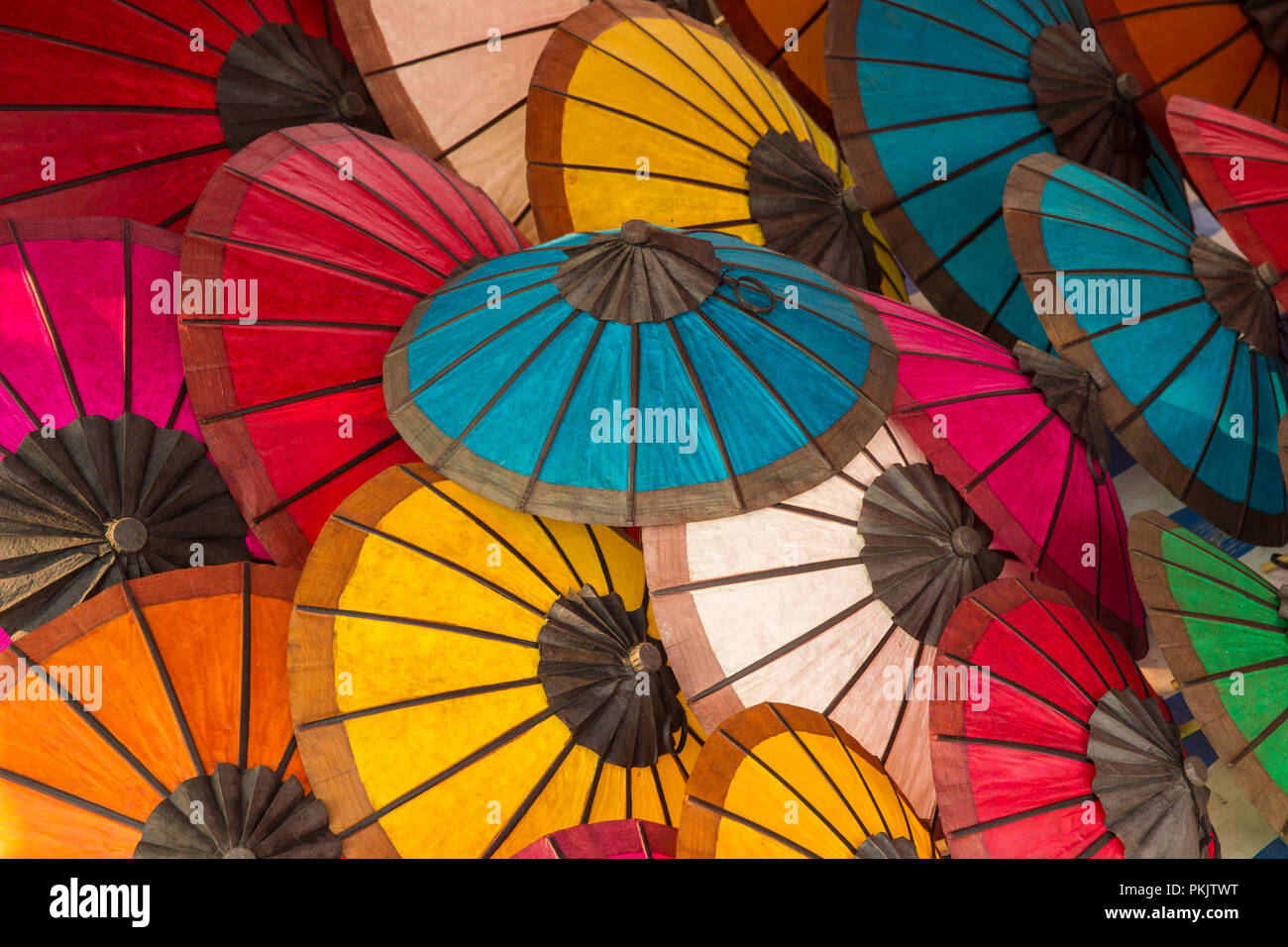 Oiled paper umbrella Stock Photo Alamy