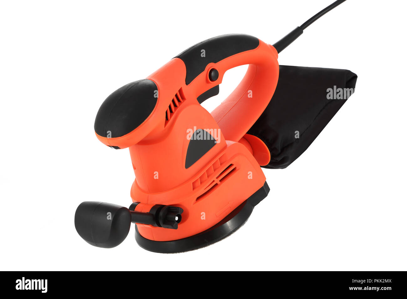 Orbital sander isolated on a white background Stock Photo Alamy