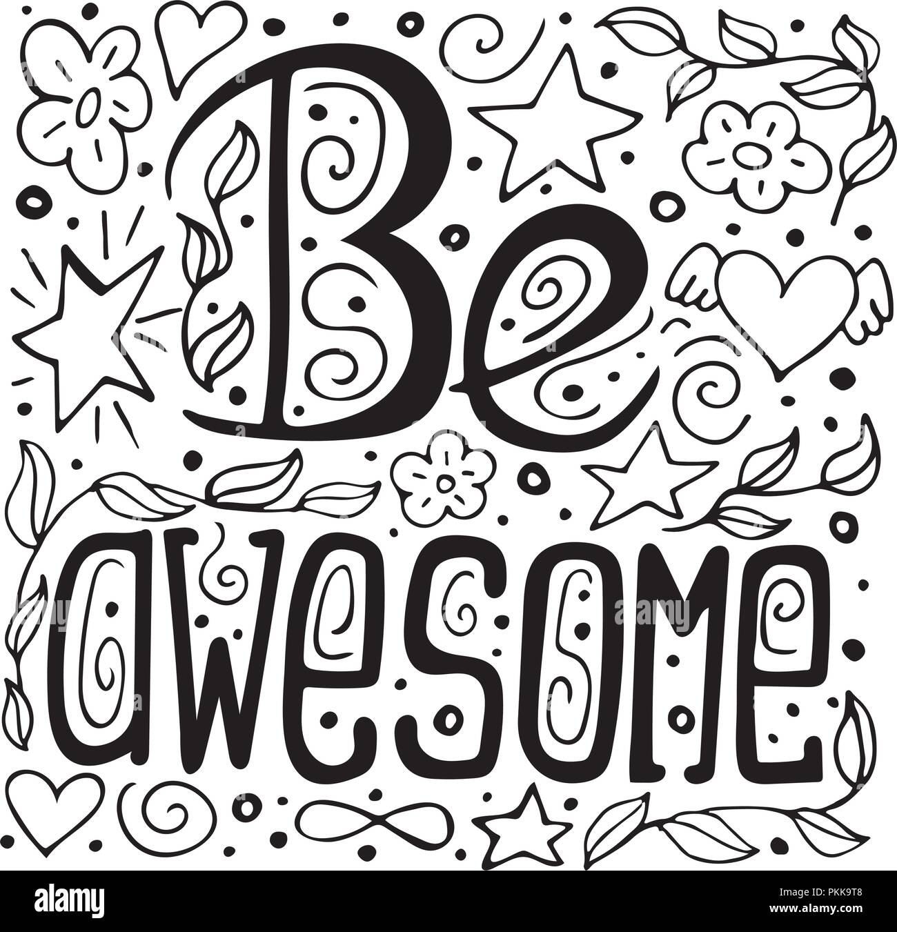 be awesome phrase for posters t shirts and wall art awesome wall art