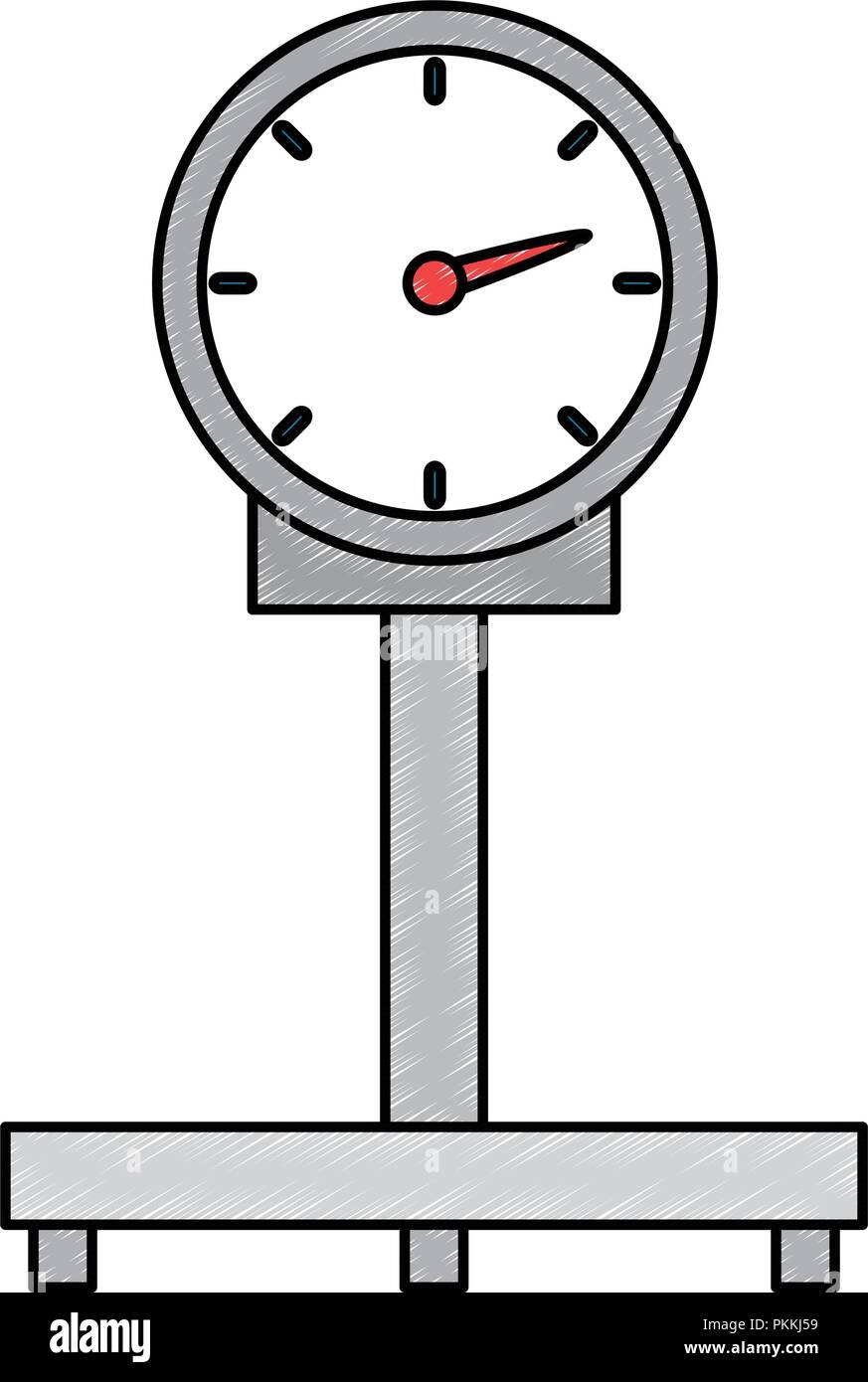Scale Service Vector scale measure weight delivery service Stock Vector Image & Art - Alamy