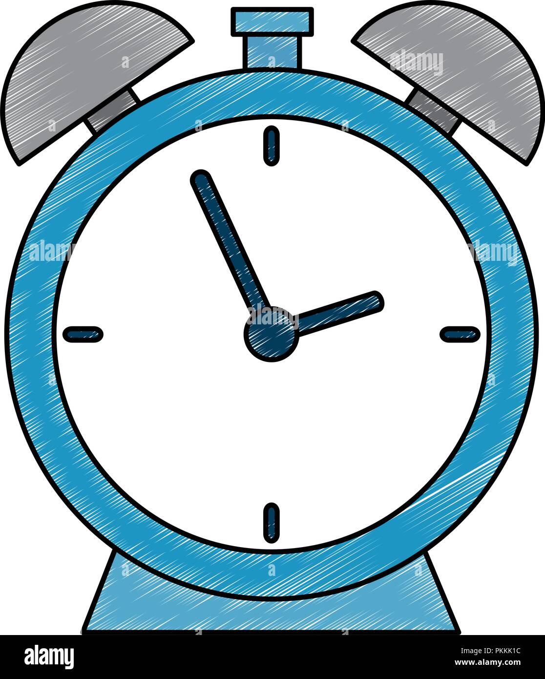 alarm time clock isolated icon Stock Vector Image & Art - Alamy