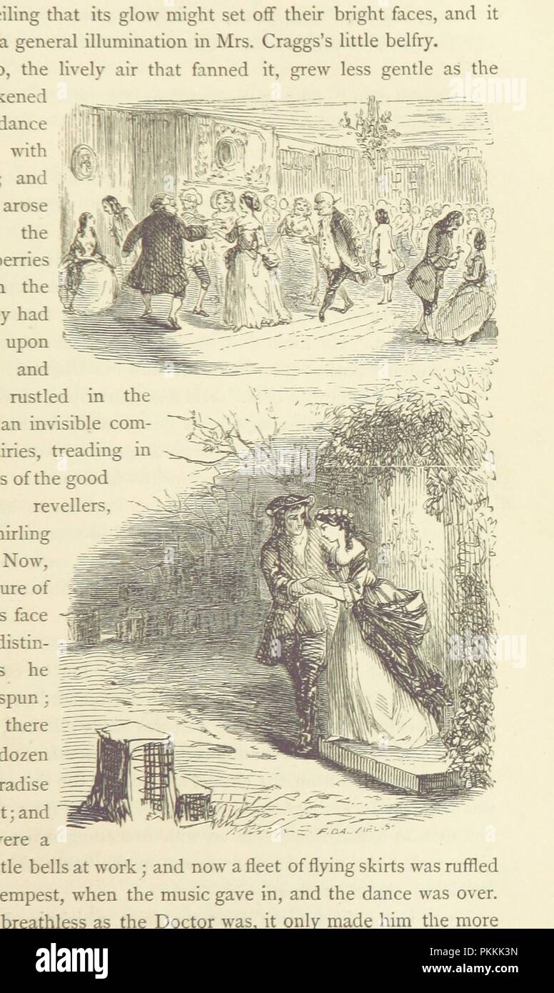 Image  from page 355 of 'Christmas Books . With illustrations by Sir Edwin Landseer, R.A., Maclise, R.A., Stanfield, R.A., F. Stone, Doyle, Leech, and Tenniel' . Stock Photo