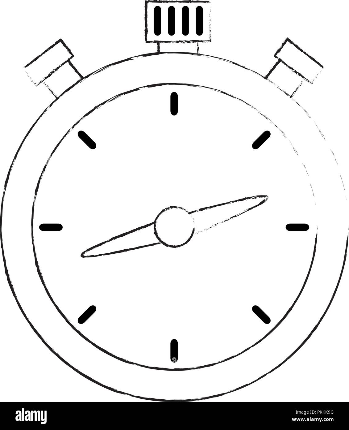 chronometer timer isolated icon Stock Vector Image & Art - Alamy