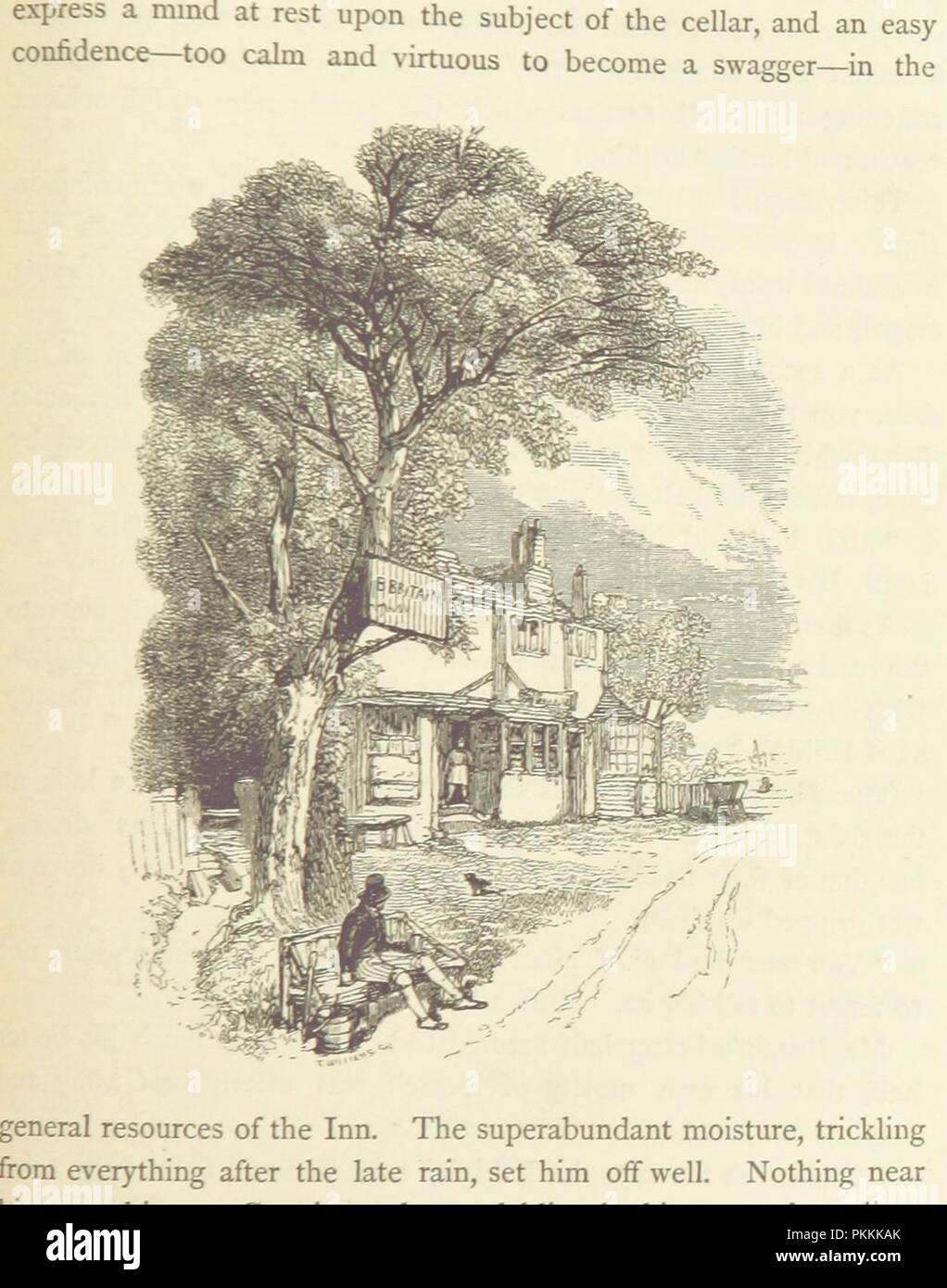 Image  from page 361 of 'Christmas Books . With illustrations by Sir Edwin Landseer, R.A., Maclise, R.A., Stanfield, R.A., F. Stone, Doyle, Leech, and Tenniel' . Stock Photo