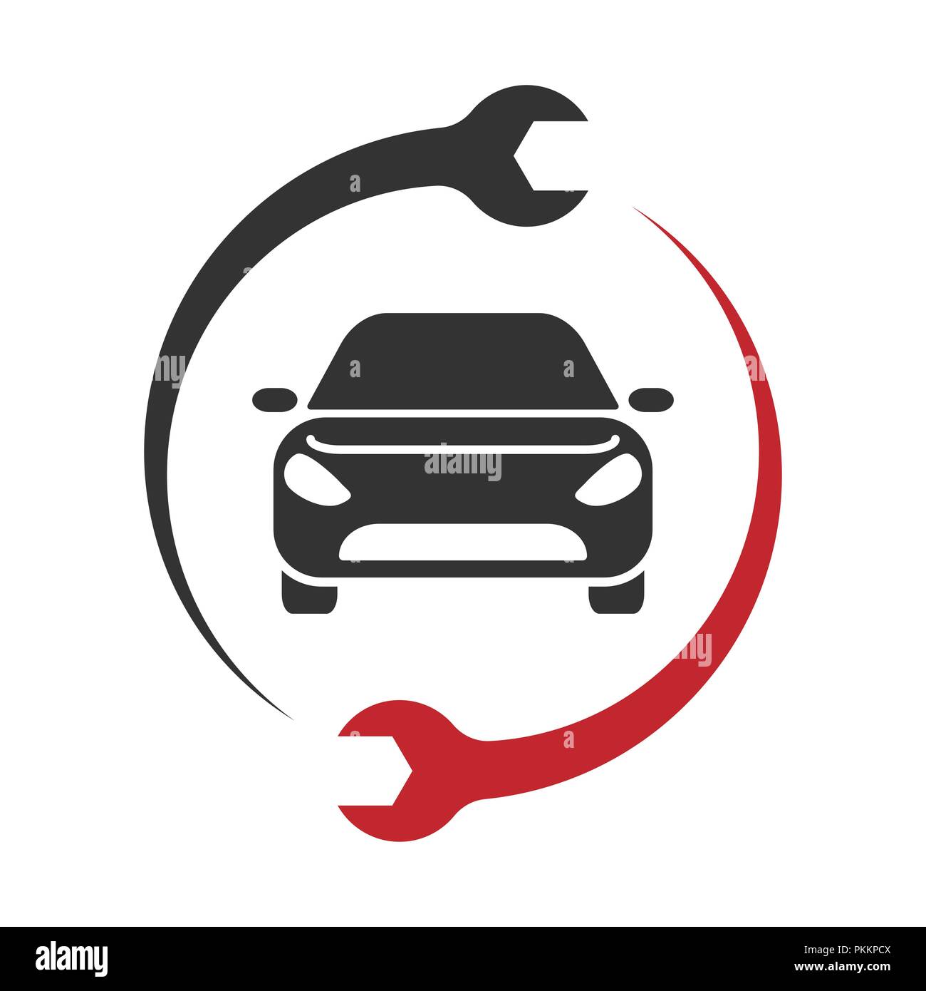 Auto Service Logo. Car repair icon. EPS 10 Stock Vector