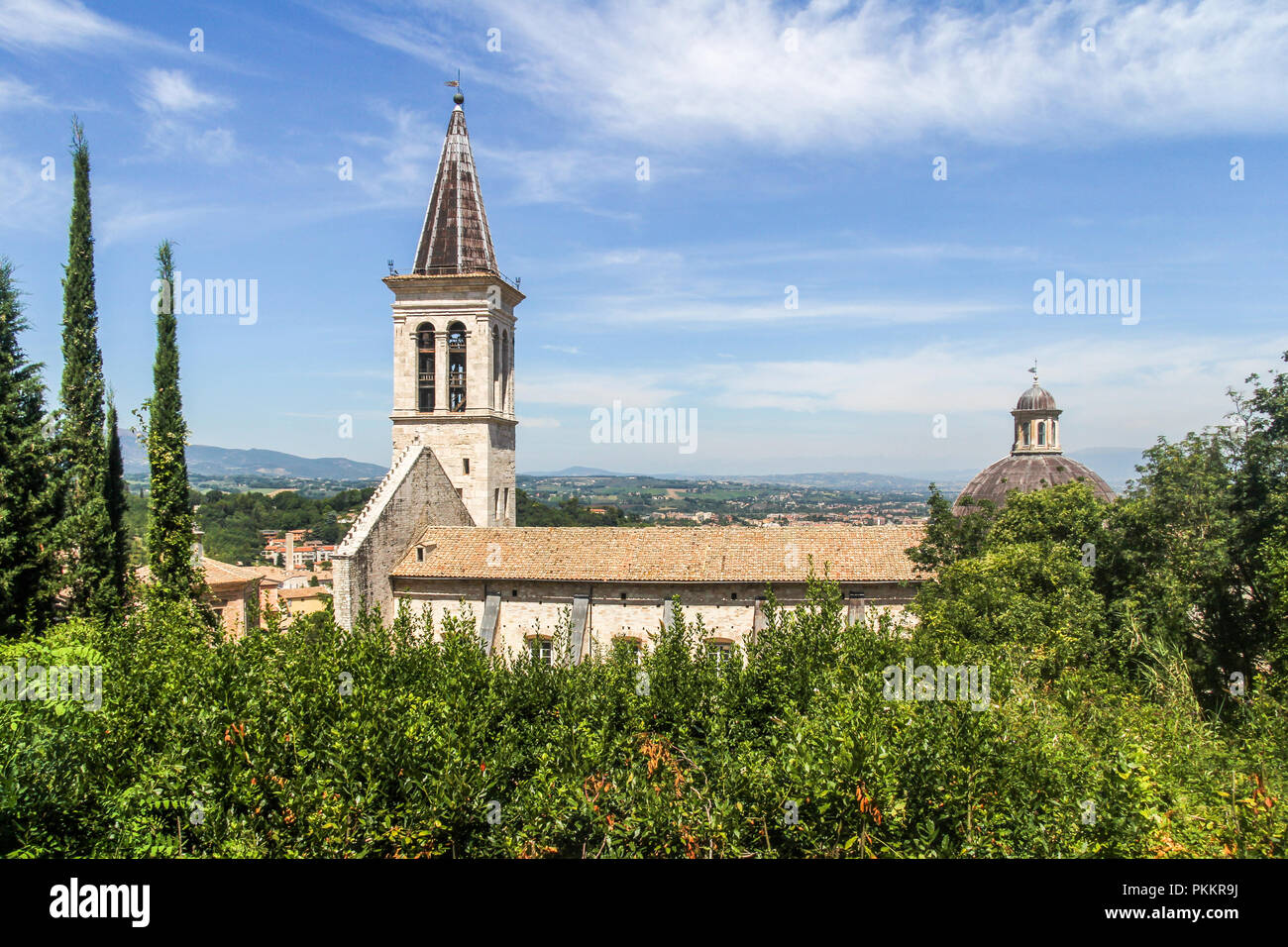 Santa Maria Assunta Cathedral, Spoleto, Perugia District, Umbria, Italy, Europe Stock Photo