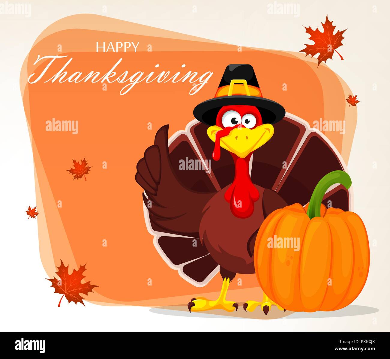 Happy Thanksgiving Flag 3x5 Feet - Turkey Pumpkin Design For Holiday Decor