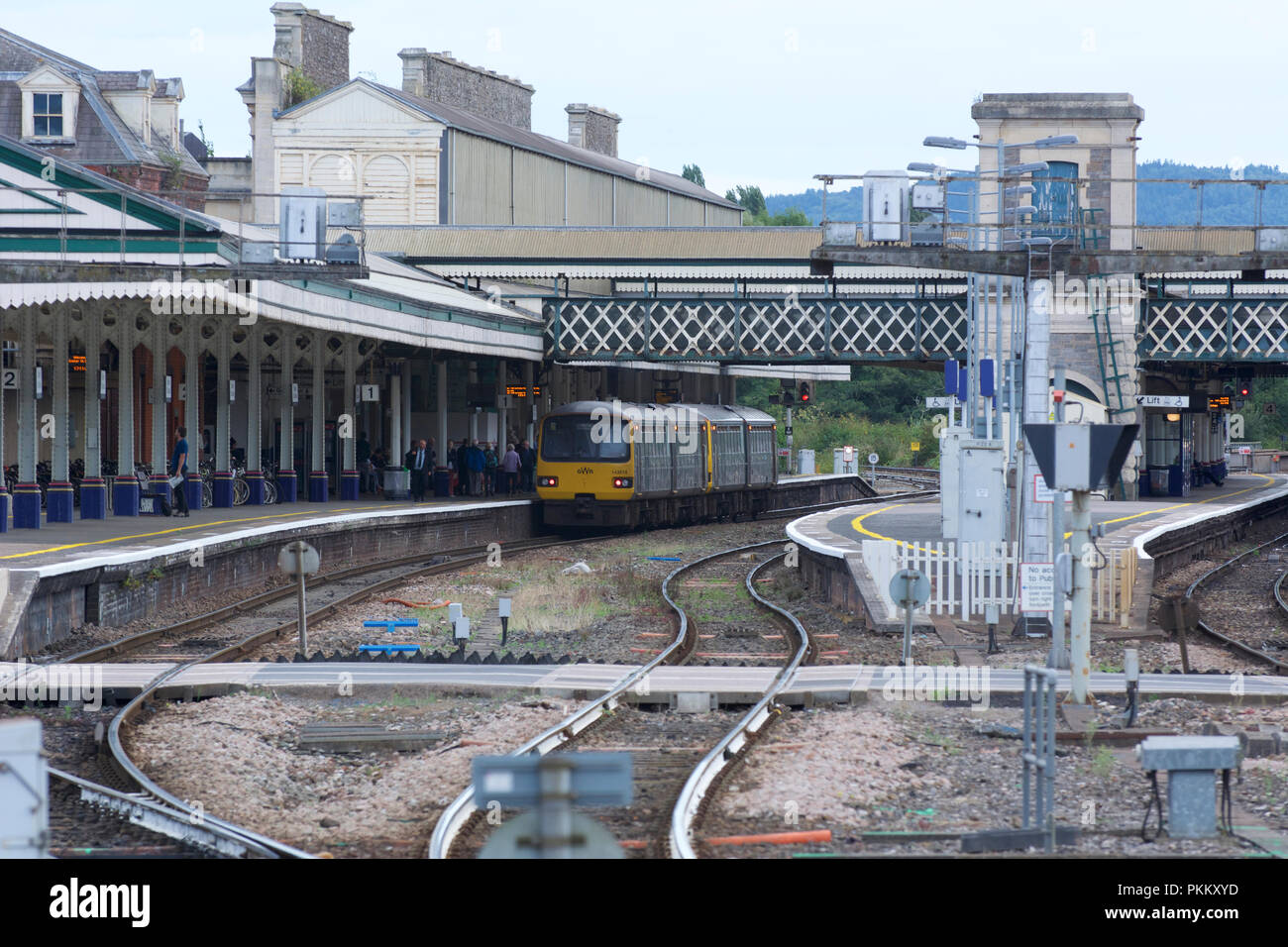Exeter St Davids station ,Devon, UK Stock Photo
