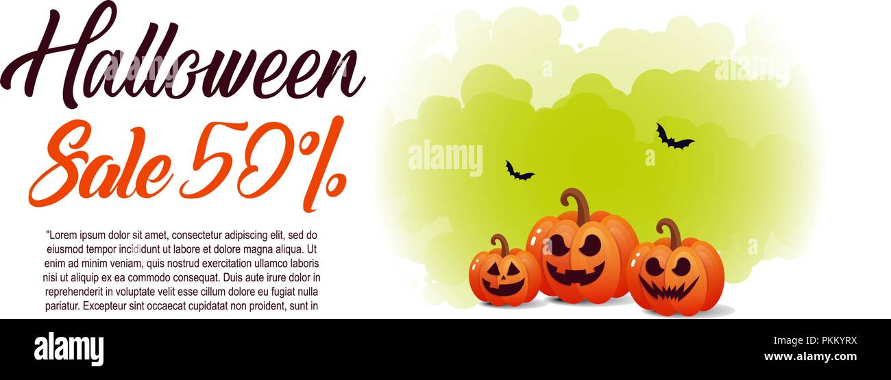 Halloween sale offer design template Stock Vector Image Art Alamy Halloween sale offer design template Stock Vector Image Art Alamy