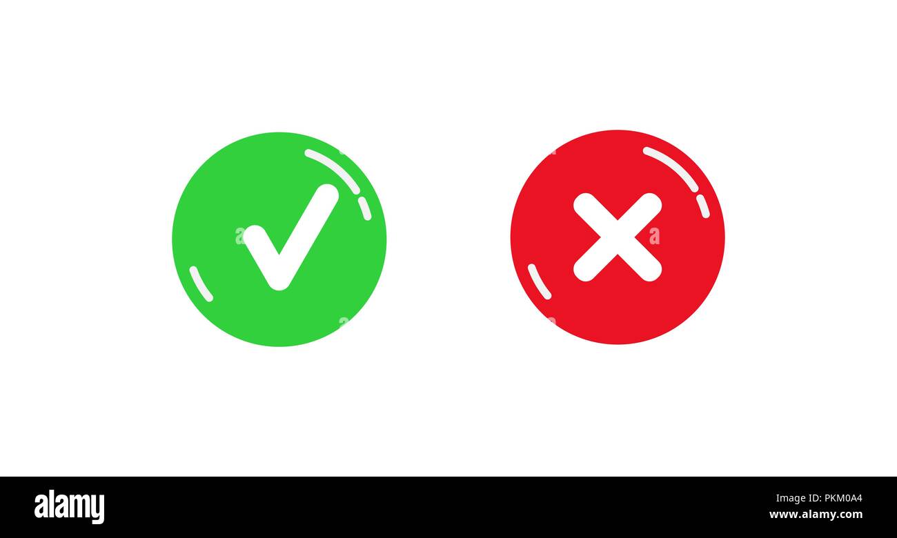 Green and red round buttons with plus and minus signs Stock Vector ...