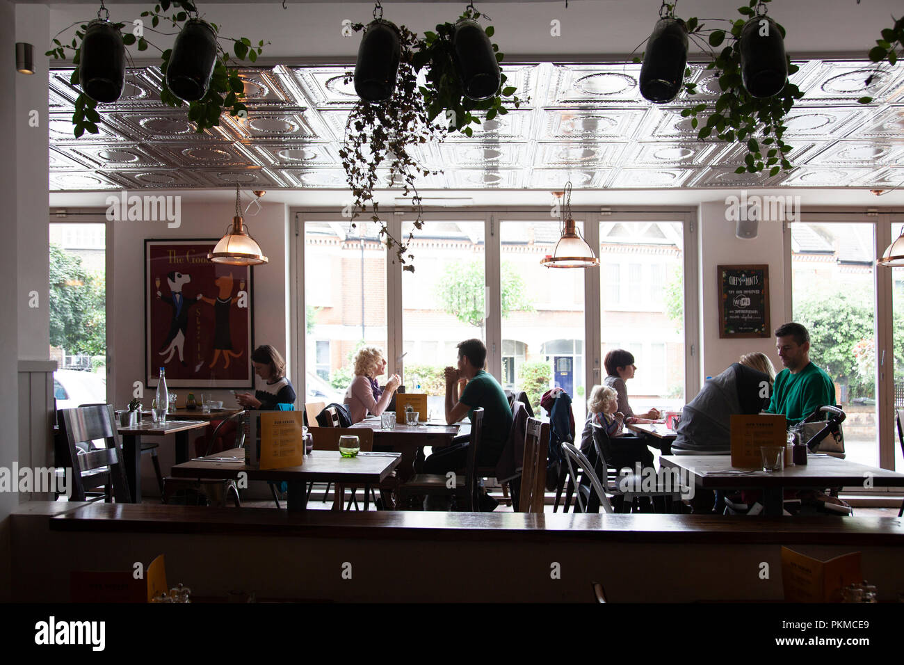 The Jam Tree Restaurant and Bar in Clapham London UK Stock Photo Alamy