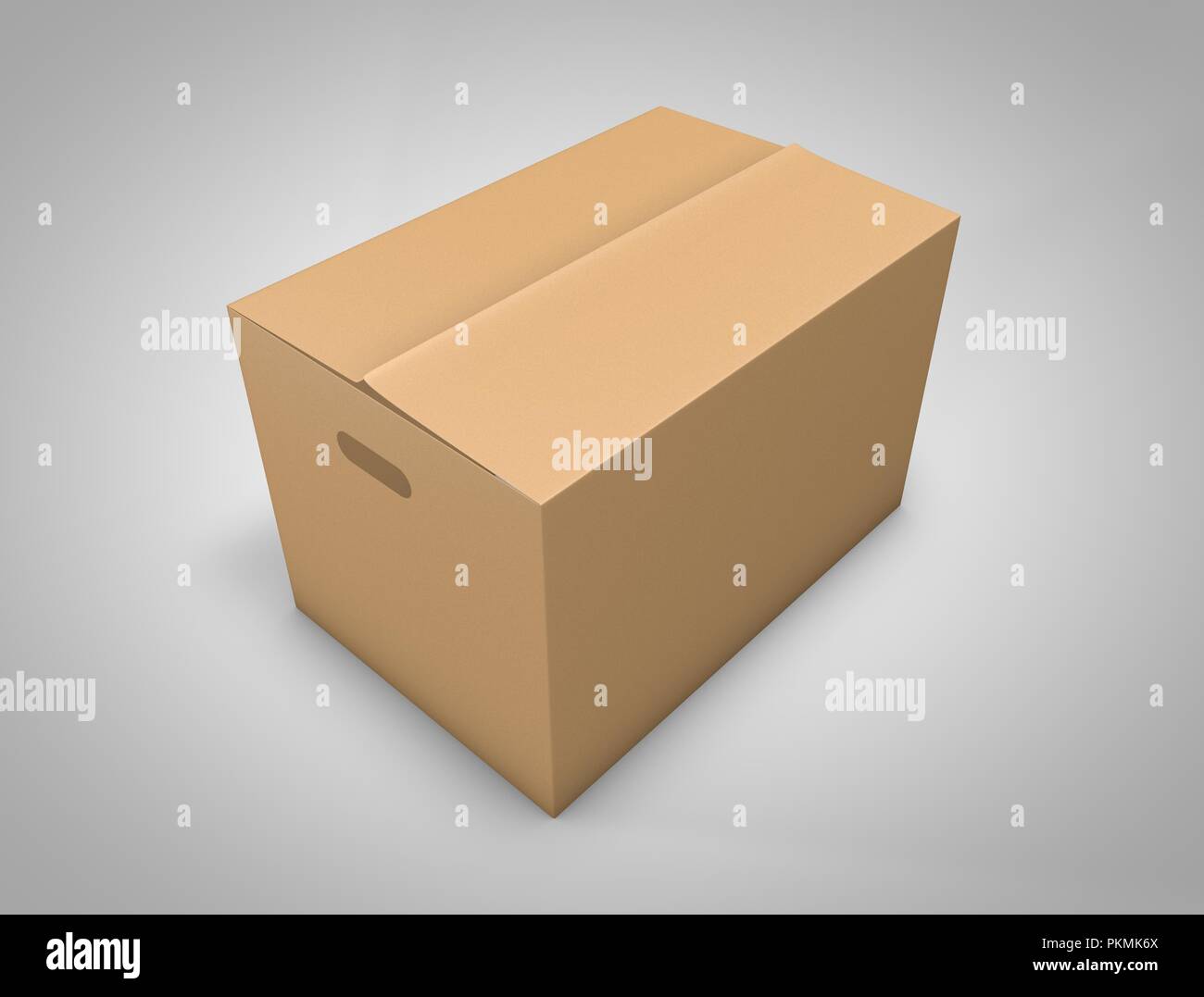 Carton box mock up Stock Photo Alamy
