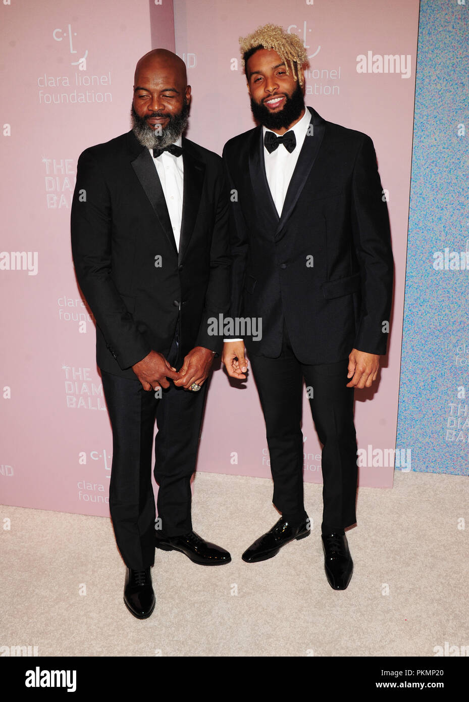 Odell Beckham Sr New York, NY, USA. 13th Sep, 2018. Odell Beckham Sr and Odell Beckham