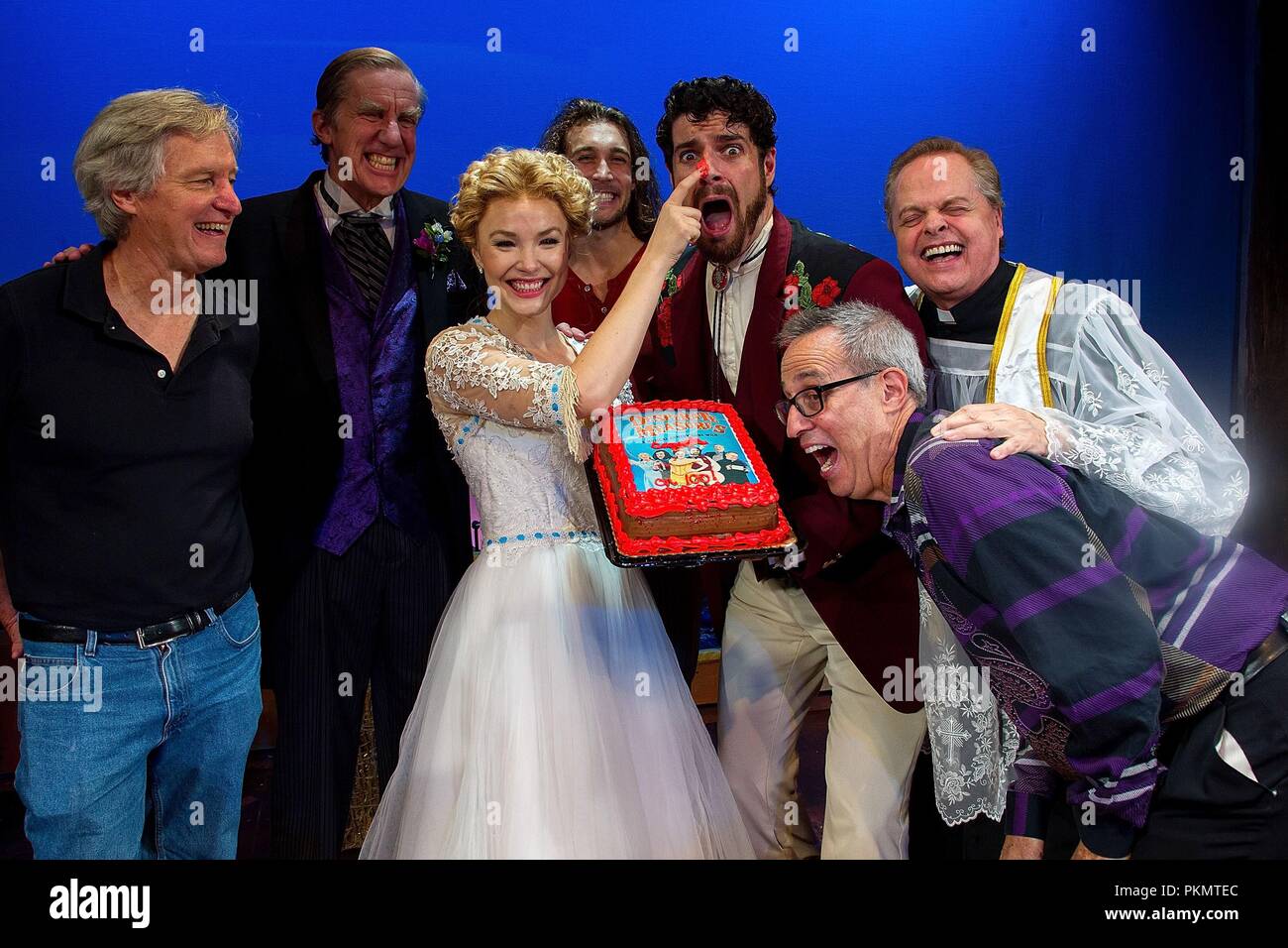 New York, NY, USA. 13th Sep, 2018. The cast and creative team of