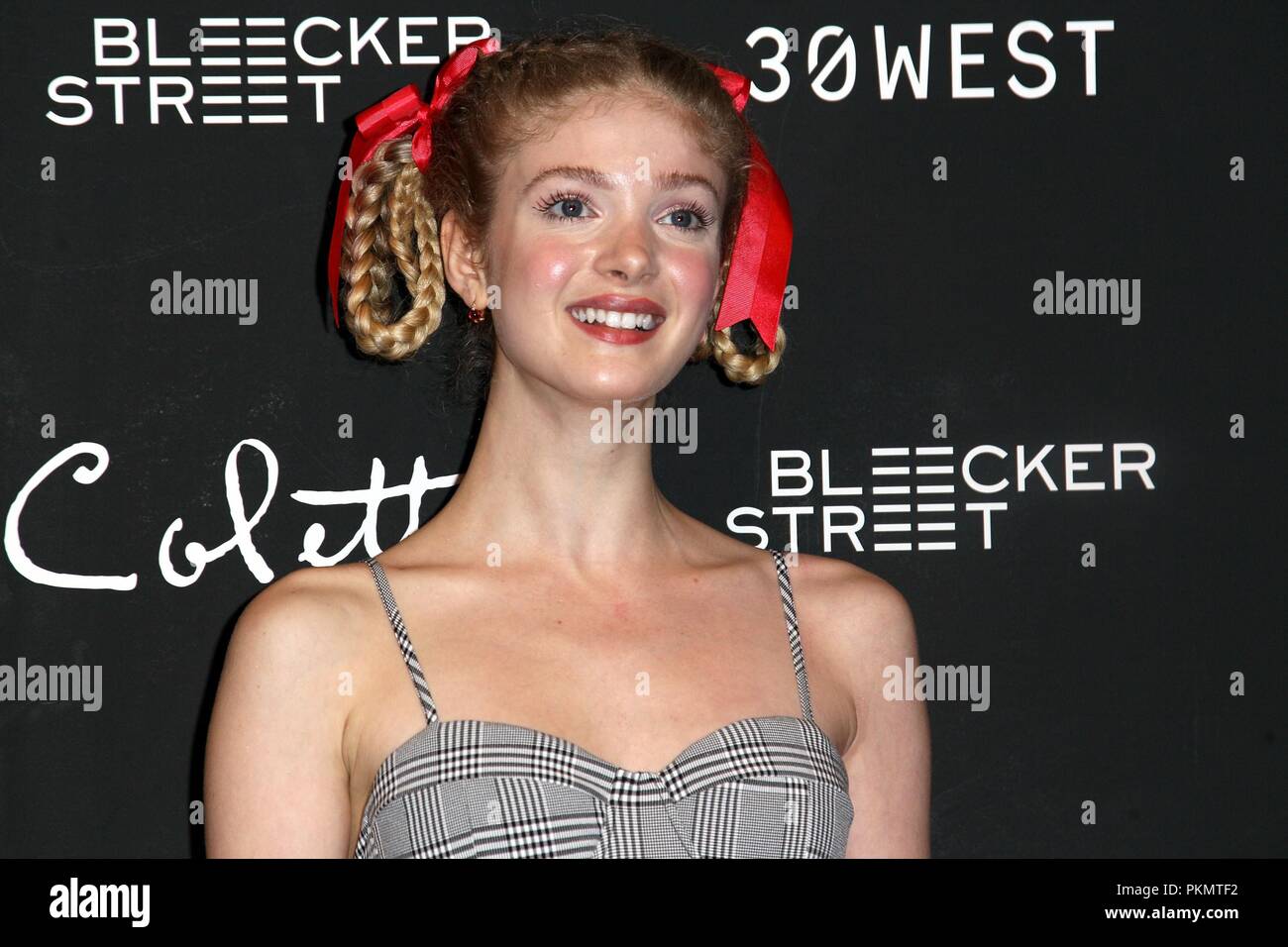 New York, NY, USA. 13th Sep, 2018. Elena Kampouris at arrivals for COLETTE Special Screening, Museum of Modern Art (MoMA), New York, NY September 13, 2018. Credit: Steve Mack/Everett Collection/Alamy Live News Stock Photo