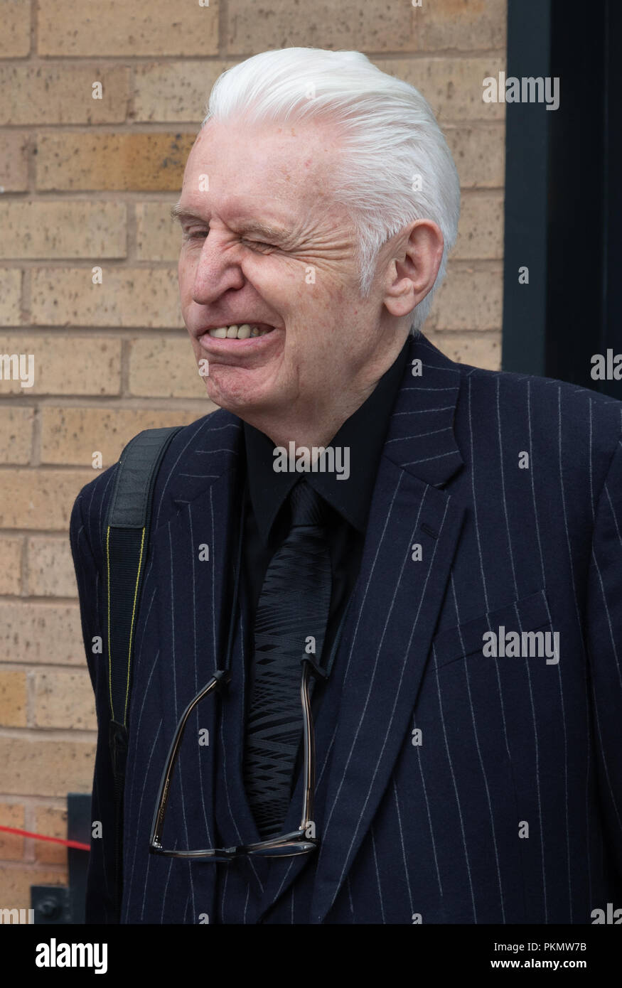 Manchester, UK. 14th September 2018. Mike McCartney, brother of Beatle, Paul McCartney opens refurbished Wex Photo, Video Shop, Manchester Credit: Phil Portus/Alamy Live News Stock Photo