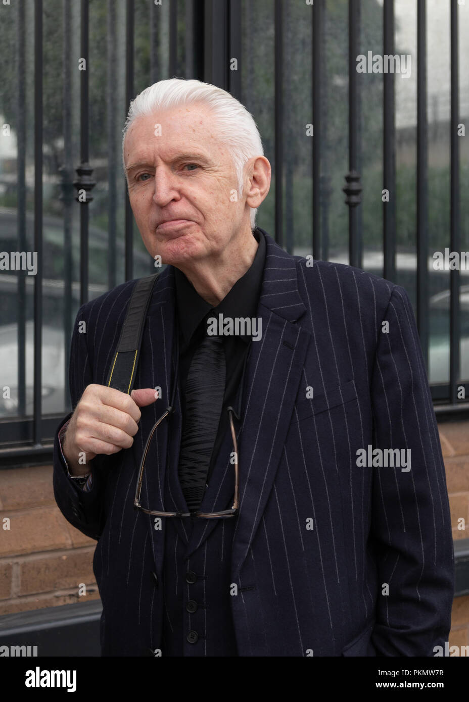 Manchester, UK. 14th September 2018. Mike McCartney, brother of Beatle, Paul McCartney opens refurbished Wex Photo, Video Shop, Manchester Credit: Phil Portus/Alamy Live News Stock Photo