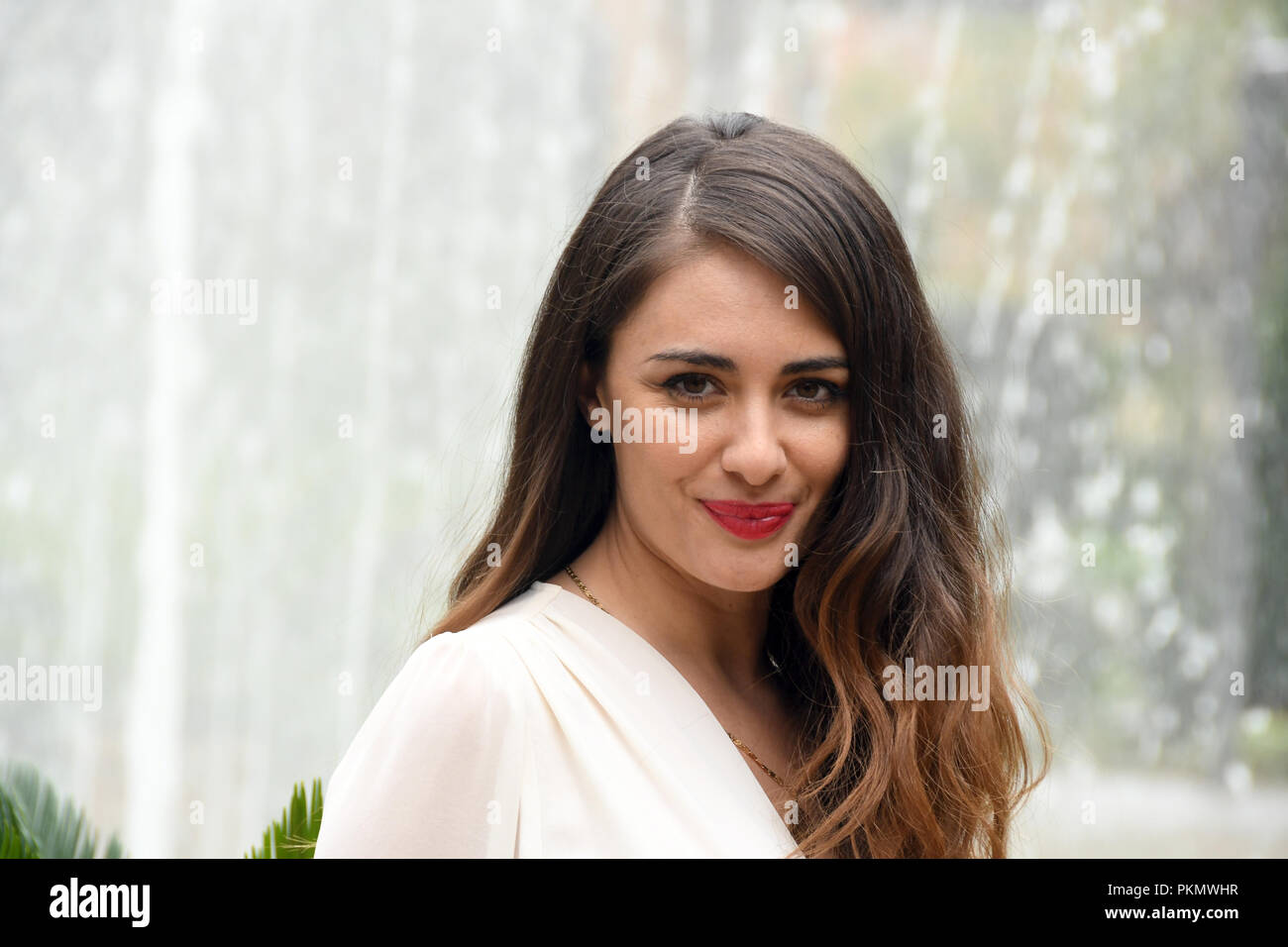 Rome Italy 13 September 2018 - Palace Brancaccio - Photocall presentation comedy series tv Romolo + Giuly  Ludovica Martini in the role of Deborah Credit: Giuseppe Andidero/Alamy Live News Stock Photo