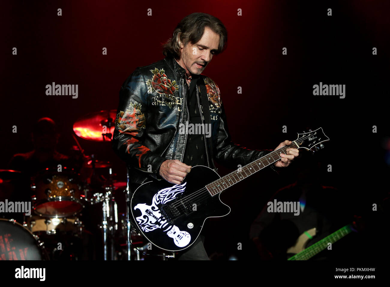 HUNTINGTON, NY - SEPT 13: Singer Rick Springfield performs in concert at the Paramount on September 13, 2018 in Huntington, New York. Credit: AKPhoto/Alamy Live News Stock Photo
