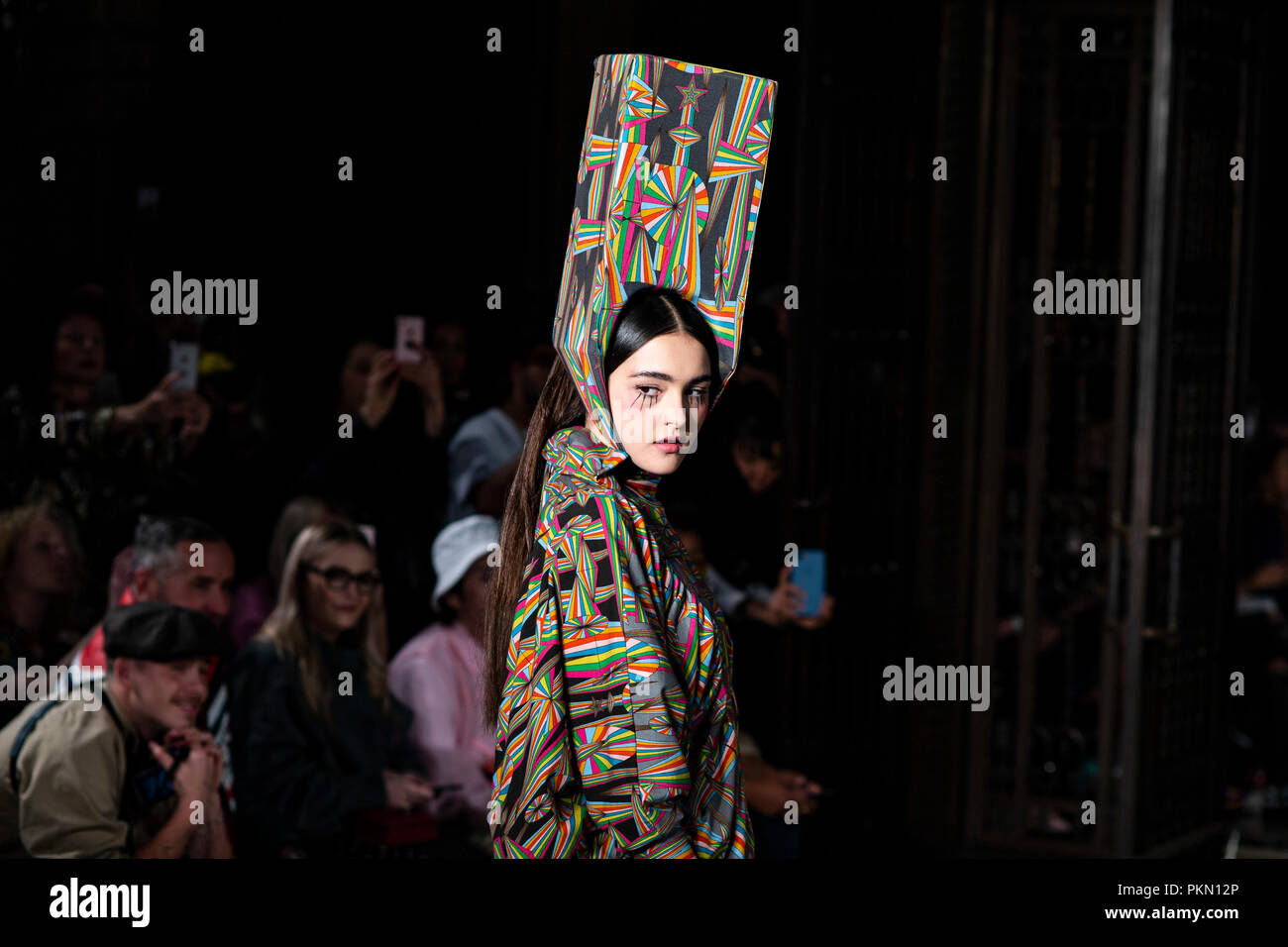 London; UK. 14th Sep, 2018. Pam Hogg Parade at London Fashion Week ...