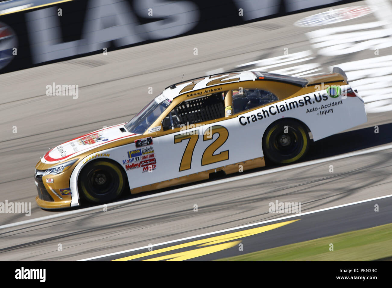 Las Vegas, Nevada, USA. 14th Sep, 2018. John Jackson (72) brings his ...