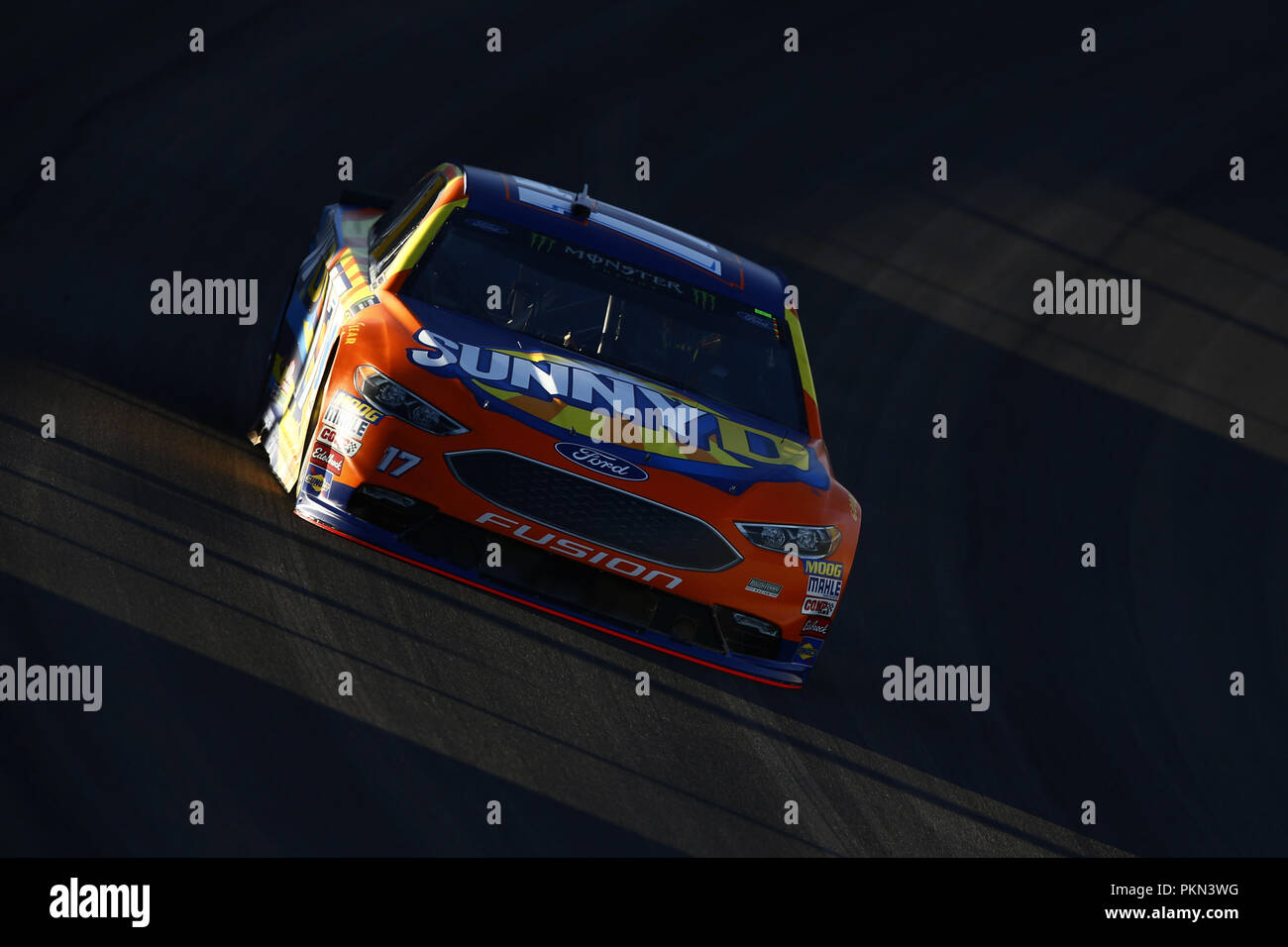 Las Vegas, Nevada, USA. 14th Sep, 2018. Ricky Stenhouse, Jr (17) brings ...