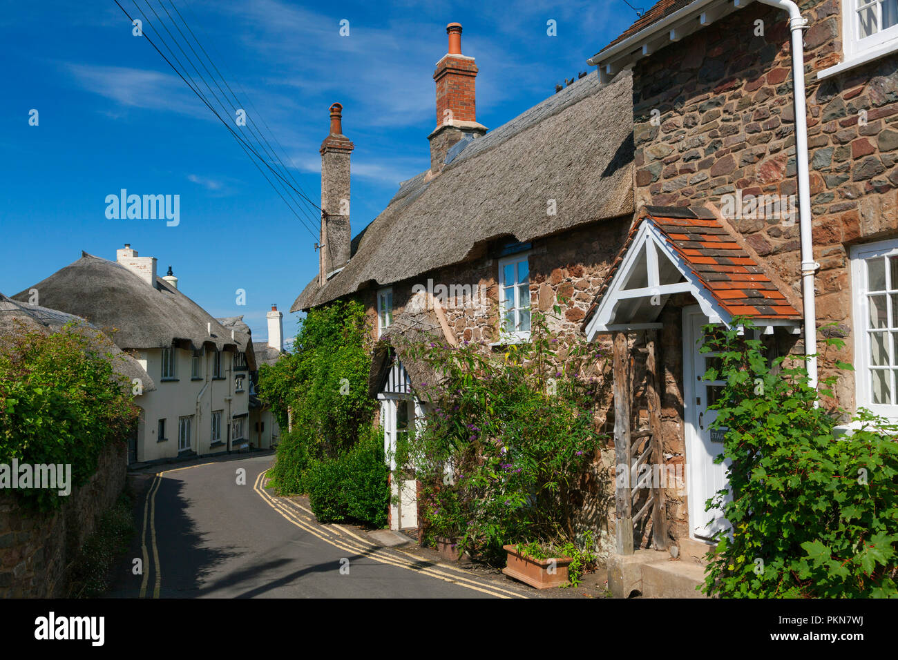 England Uk September 5 2018 Pretty Cottages In The Beautiful