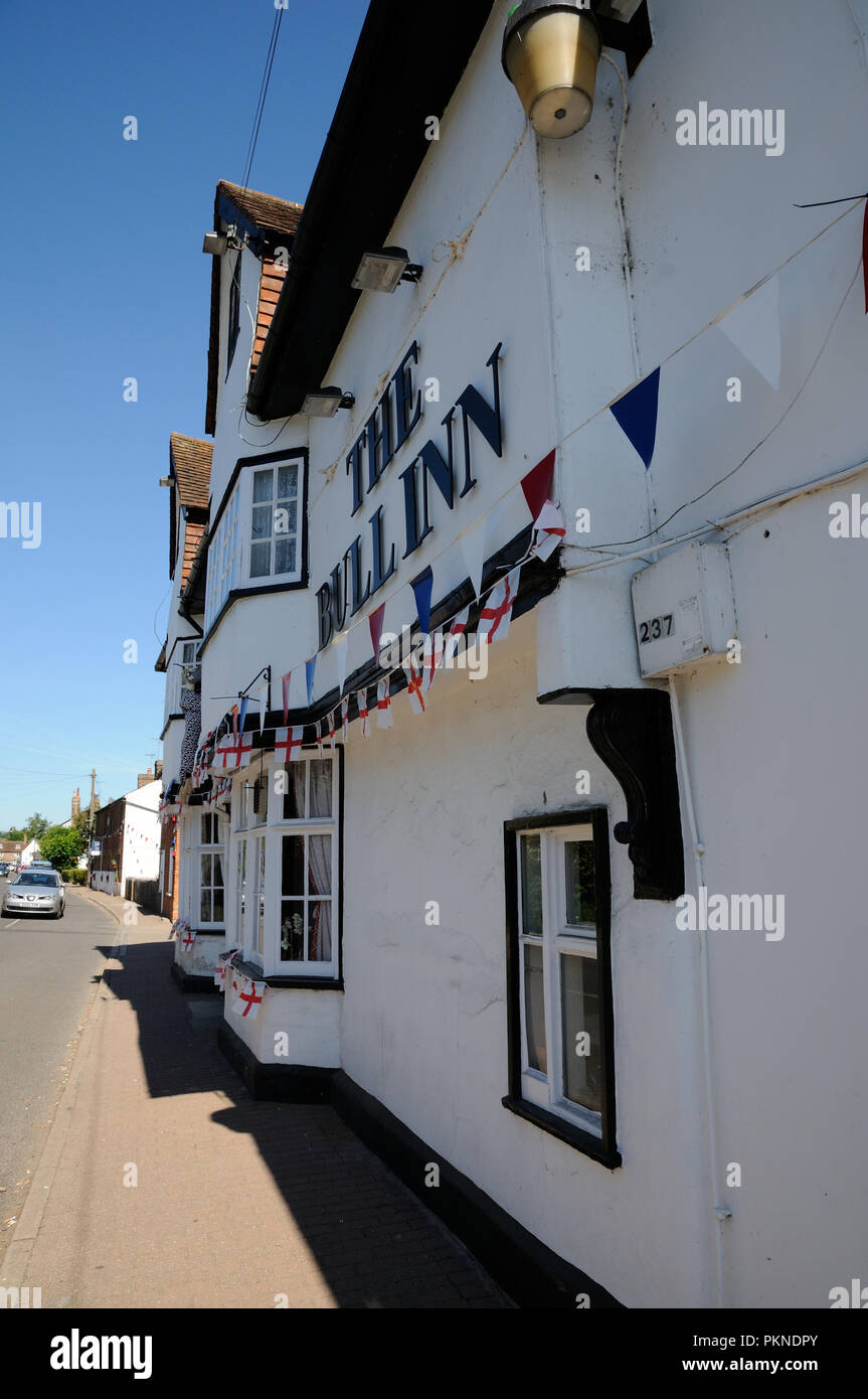 The Bull Inn, High Street, Whitwell, Hertfordshire. A local legend has