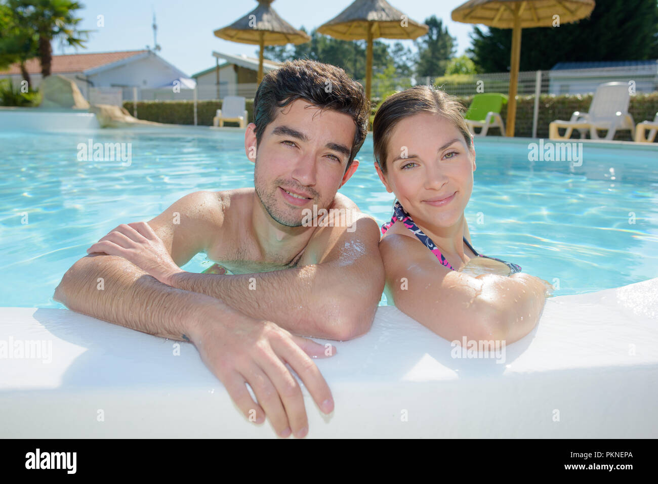 Couple relaxing at wellness spa resort Stock Photo by nd3000 | PhotoDune