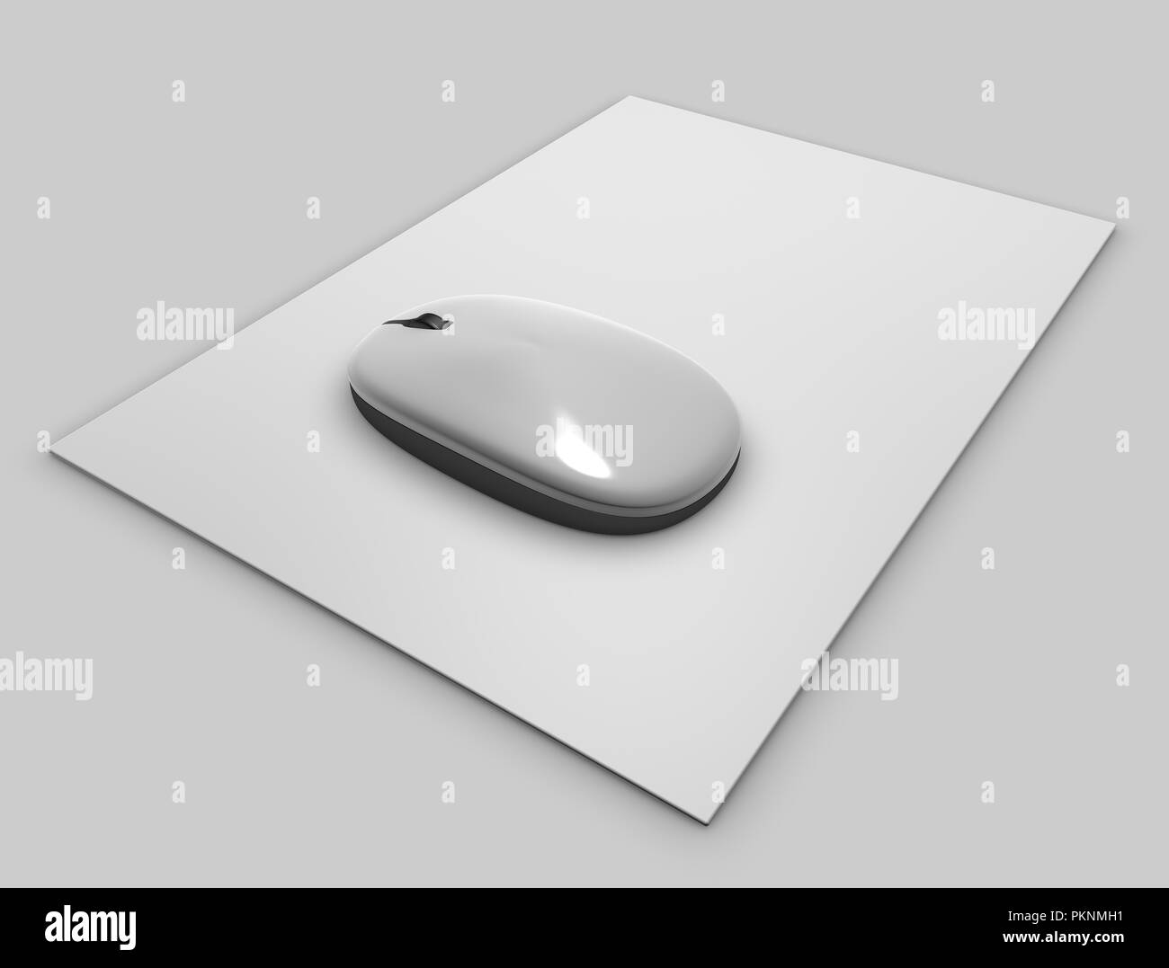 Desktop PC Mouse Stock Photo