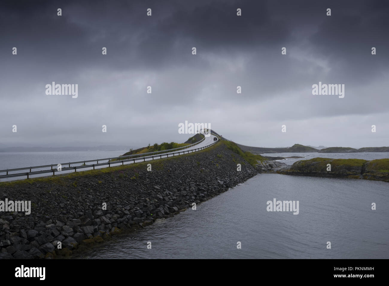 Norway atlantic road storm hi-res stock photography and images - Alamy