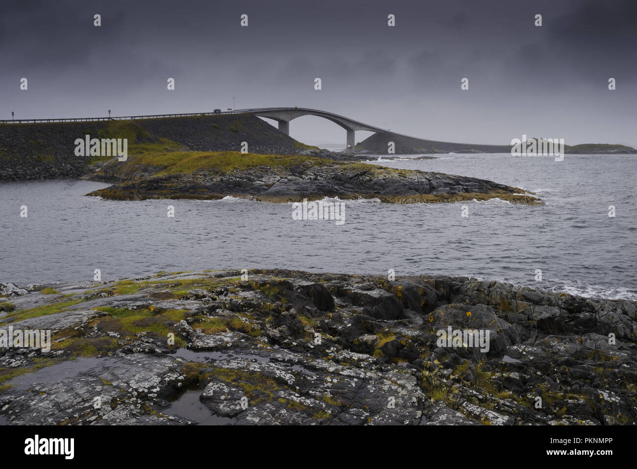 Norway atlantic road storm hi-res stock photography and images - Alamy