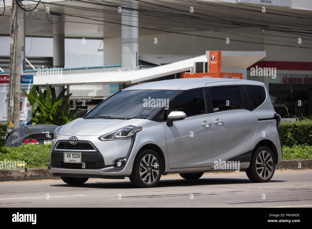 Chiangmai, Thailand - September 11 2018: New Product of Toyota ...
