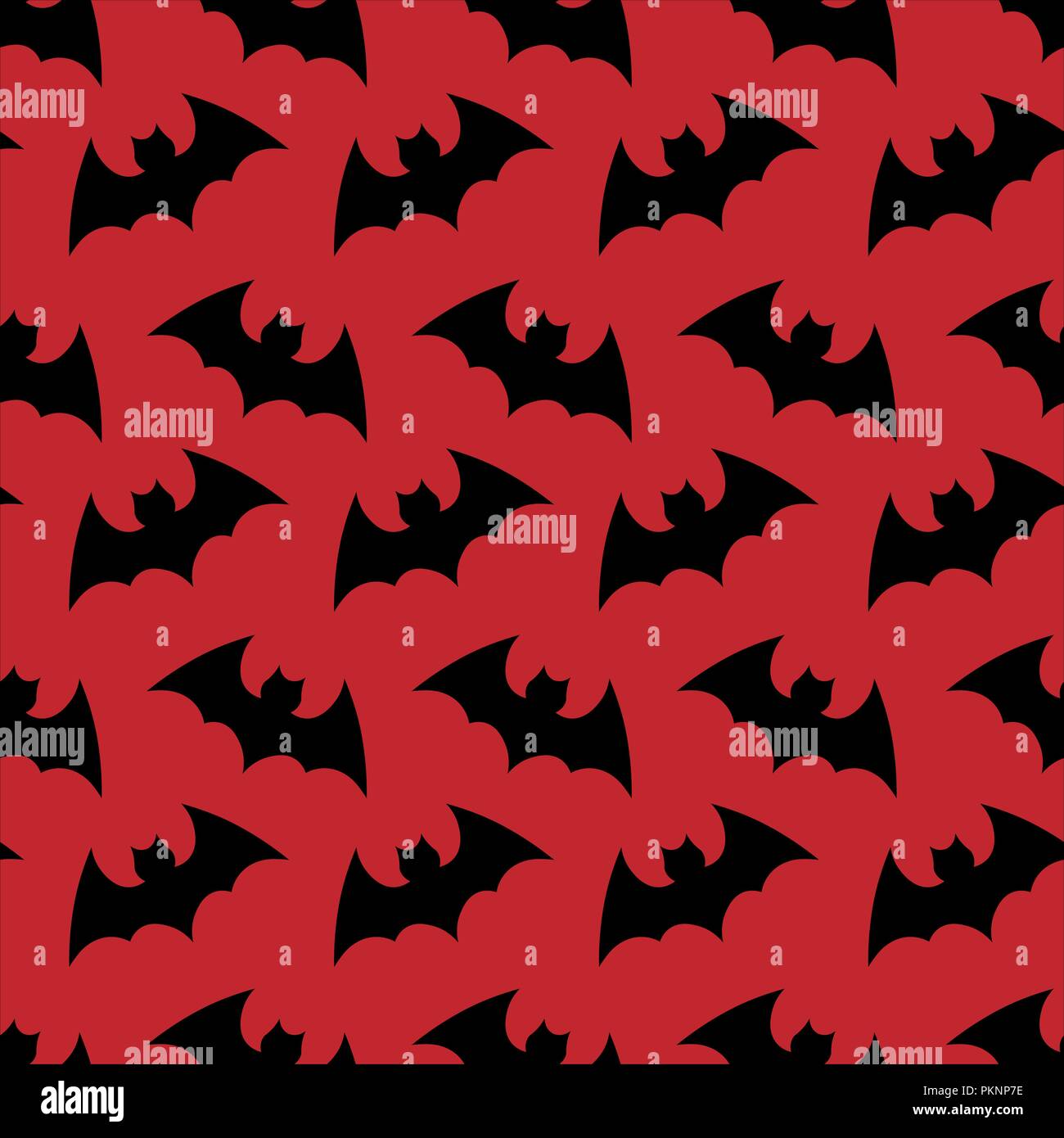 Seamless pattern. Halloween background.Halloween flying bat. Halloween ...