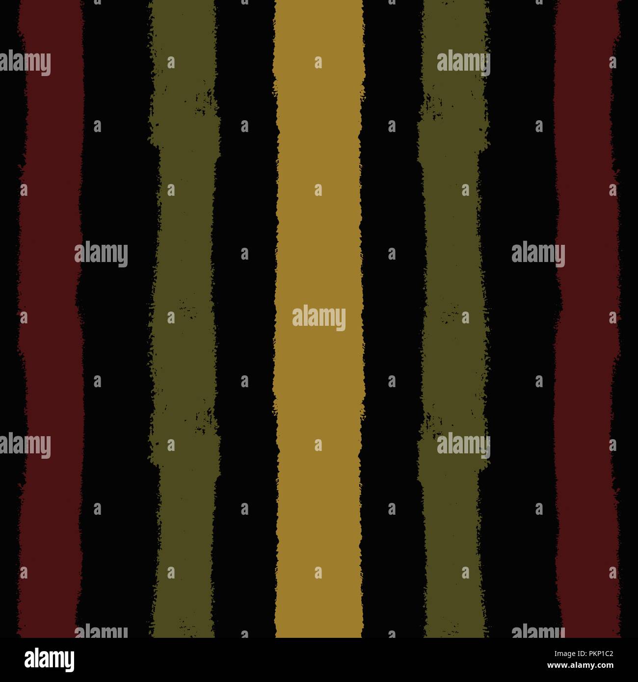 Striped Grunge Seamless Stock Vector