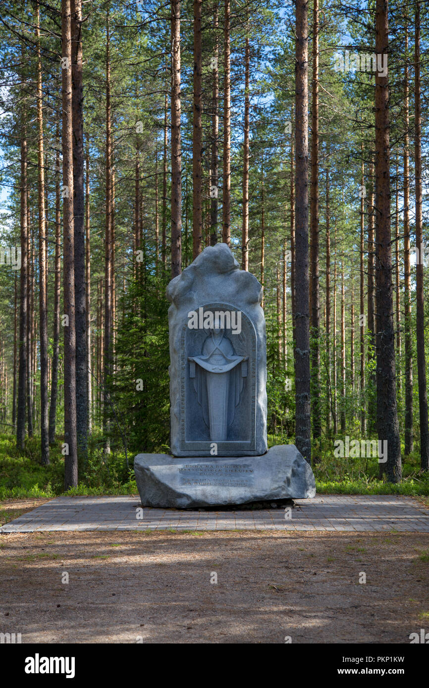 In memory of the fallen from their grateful descendants and the authorities of the City of Novograd-Volynskiy in the Ukrainian province of Zytomir Stock Photo