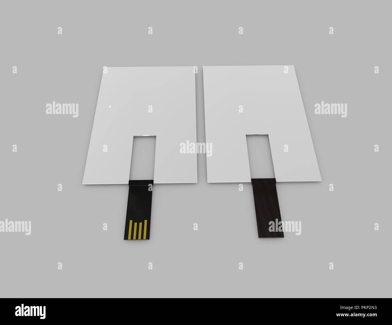 Download Usb Business Card Mock Up Stock Photo Alamy PSD Mockup Templates